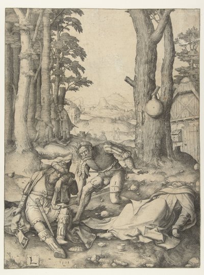 ムハンマドと修道士セルギウス 作： Lucas van Leyden