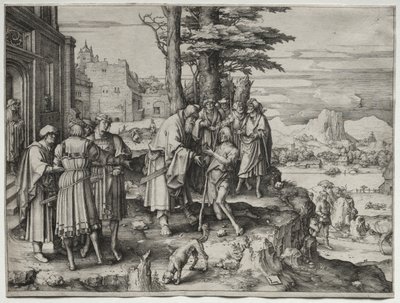 放蕩息子の帰還 作： Lucas van Leyden