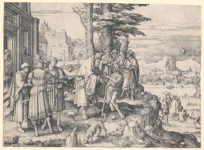 放蕩息子の帰還 作： Lucas van Leyden