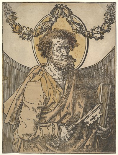セントピーター、1515年。 作： Lucas van Leyden