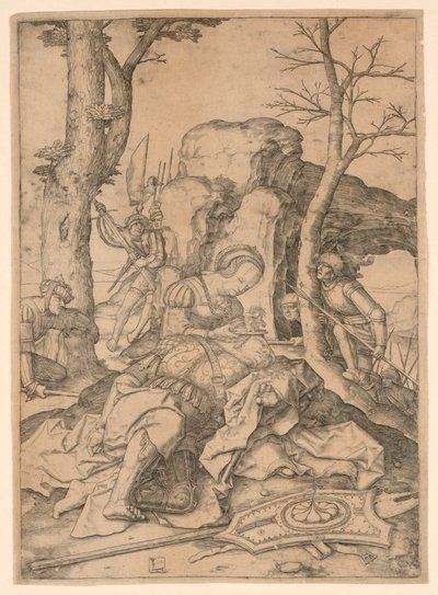 サムソンとデリラ 作： Lucas van Leyden