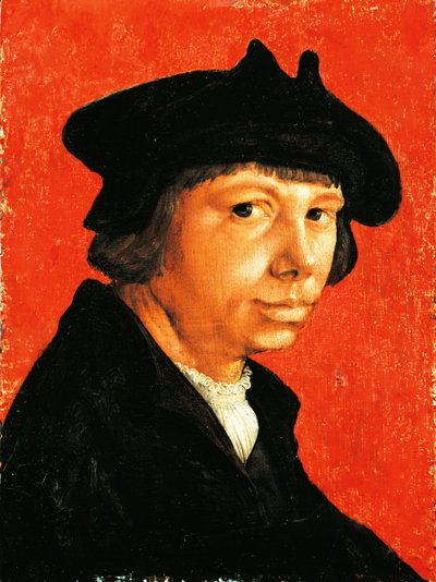 セルフポートレイト 作： Lucas van Leyden