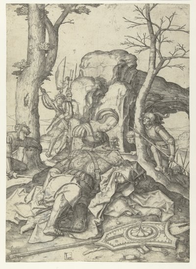 サムソンとデリラ 作： Lucas van Leyden