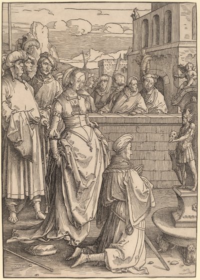 ソロモンの偶像礼拝 作： Lucas van Leyden