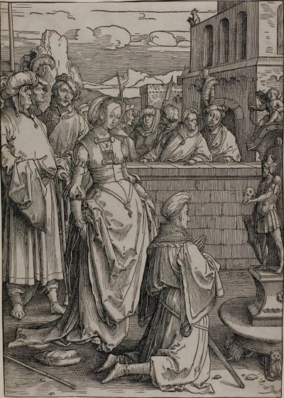 ソロモンの偶像崇拝 作： Lucas van Leyden