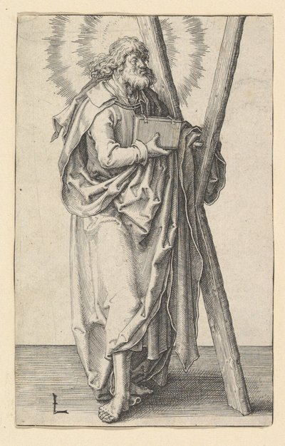 セントアンドリュー、ca。 1510。 作： Lucas van Leyden