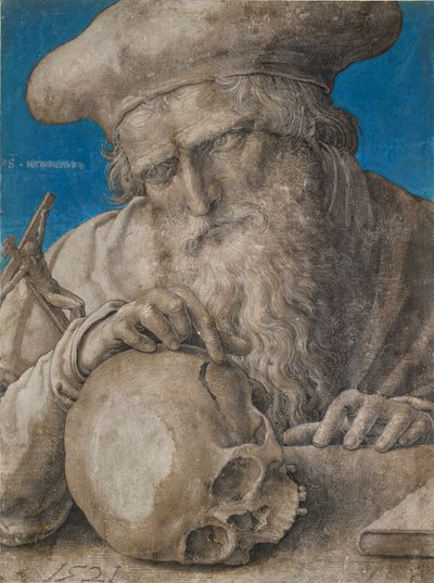 聖ジェローム、1521年 作： Lucas van Leyden