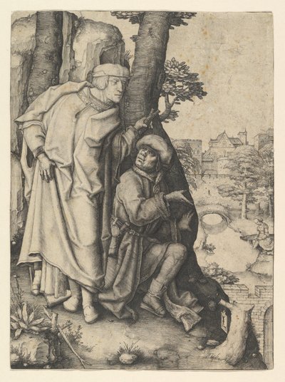 スザンナと二人の長老1508。 作： Lucas van Leyden