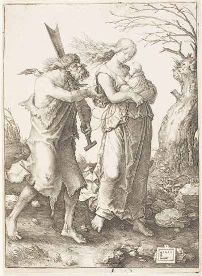 パラダイスからの追放 作： Lucas van Leyden