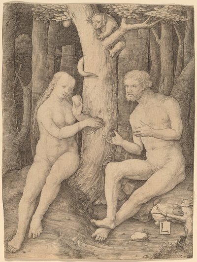 人間の堕落 作： Lucas van Leyden