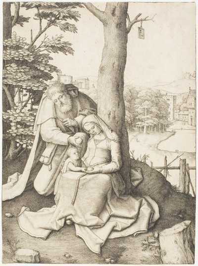 聖家族 作： Lucas van Leyden