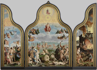 最後の審判 作： Lucas van Leyden