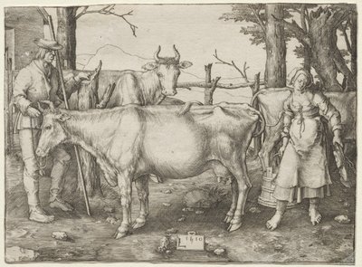 ミルクメイド 作： Lucas van Leyden