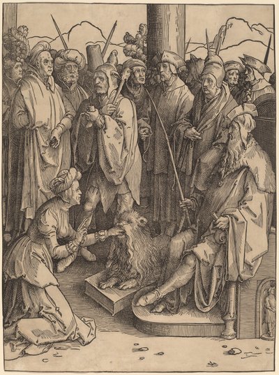 真実の口 作： Lucas van Leyden