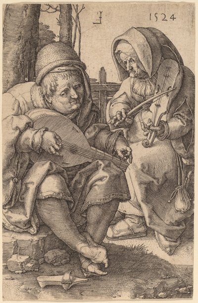 ミュージシャン 作： Lucas van Leyden