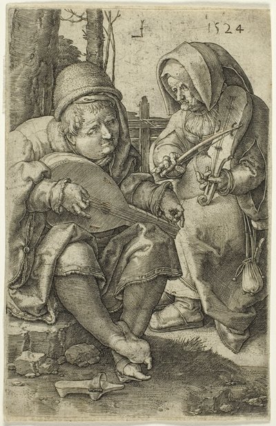 ミュージシャン 作： Lucas van Leyden