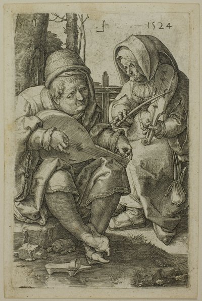 ミュージシャン 作： Lucas van Leyden