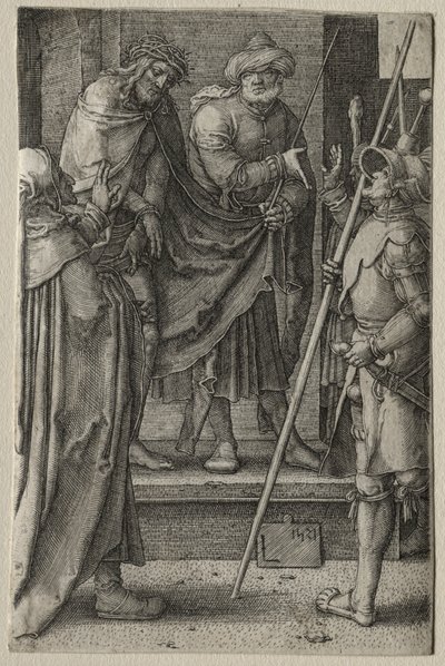 情熱：キリストは人々に提示されました 作： Lucas van Leyden