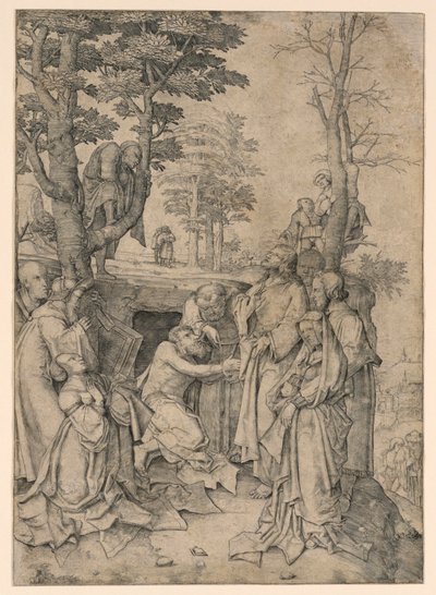 ラザロの復活 作： Lucas van Leyden