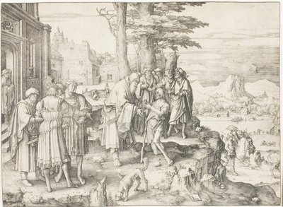 放蕩息子の帰還 作： Lucas van Leyden