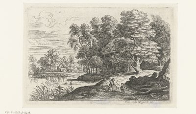 2 人の羊飼いの男の子のいる風景 五景（連載タイトル） 作： Lucas van Uden