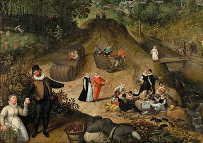 秋の風景 作： Lucas van Valckenborch