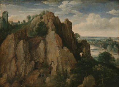 山岳風景 作： Lucas van Valckenborch