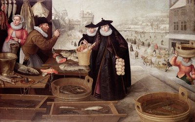 冬、1595 作： Lucas van Valckenborch