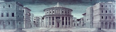 15世紀の理想都市の眺め 作： Luciano Laurana