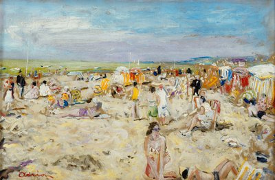 オン・ザ・ビーチ（Sur la Plage 作： Lucien Adrion