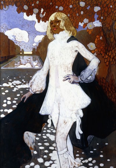 公園の宮廷人 作： Lucien Guirand de Scevola
