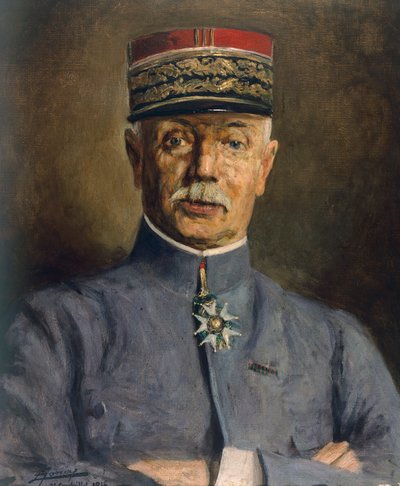 ルシアン・ジョナス（1880-1947）による第16軍の司令官であるファヨール将軍の肖像、第一次世界大戦、フランス、20世紀 作： Lucien Hector Jonas