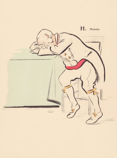 H. 廷吏 作： Lucien L. (active 1904) Henreaux