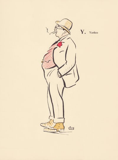 Y.ヤンキー 作： Lucien L. (active 1904) Henreaux