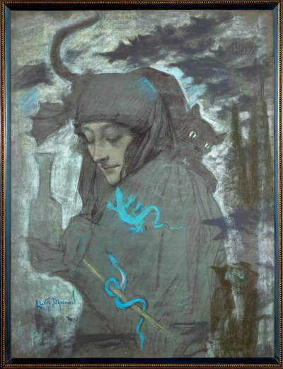  作： Lucien Levy-Dhurmer