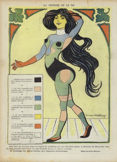 ル・リールのイラスト 作： Lucien Metivet