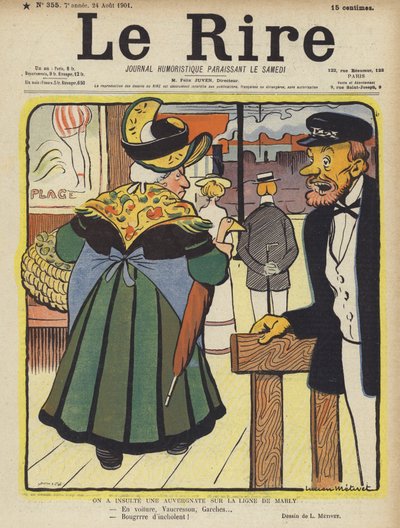 ル・リールのイラスト 作： Lucien Metivet