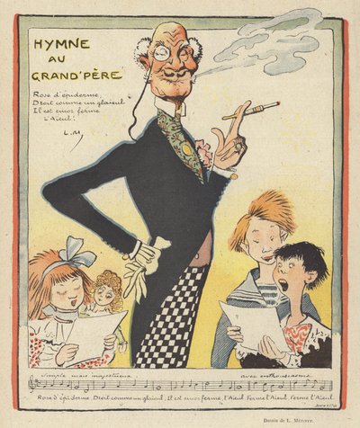 ル・リールのイラスト 作： Lucien Metivet