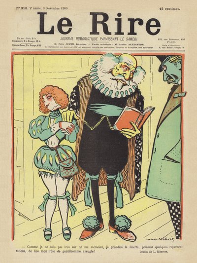 ル・リールのイラスト 作： Lucien Metivet
