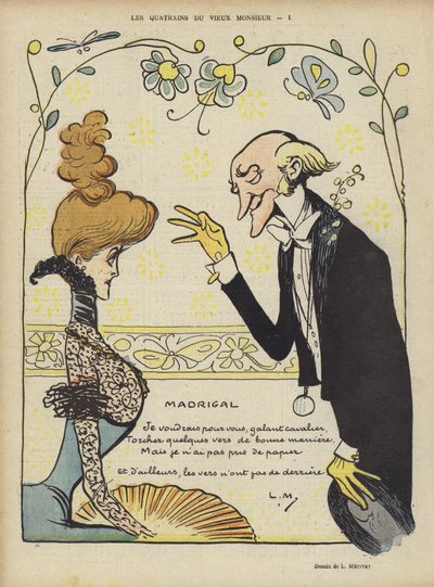 ル・リールのイラスト 作： Lucien Metivet