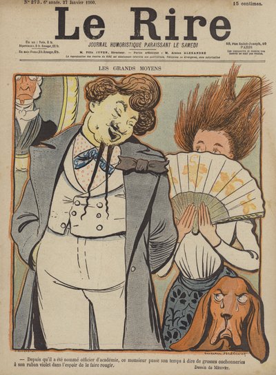 ル・リールのイラスト 作： Lucien Metivet