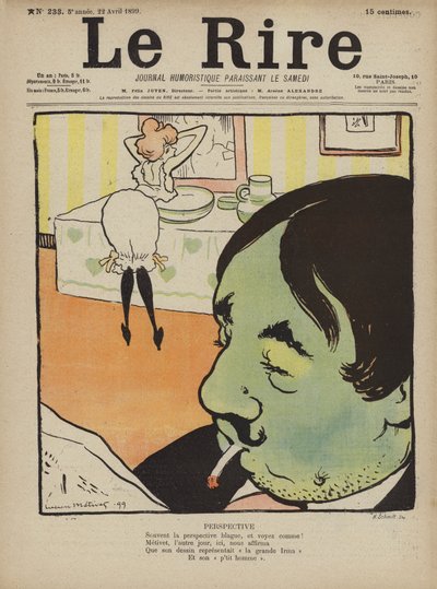 ル・リールのイラスト 作： Lucien Metivet