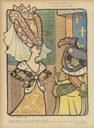 ル・リールのイラスト 作： Lucien Metivet