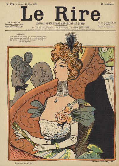ル・リールのイラスト 作： Lucien Metivet