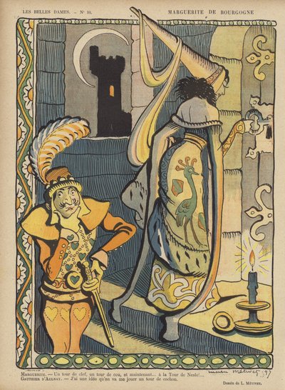 ル・リールのイラスト 作： Lucien Metivet