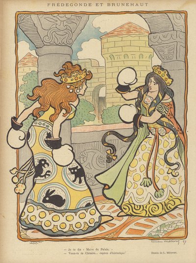 ル・リールのイラスト 作： Lucien Metivet