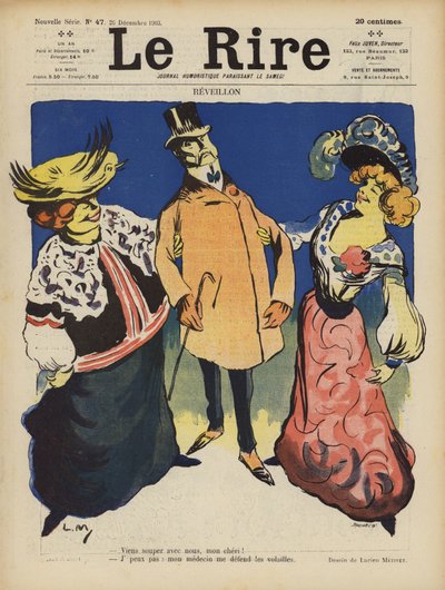ル・リールのイラスト 作： Lucien Metivet