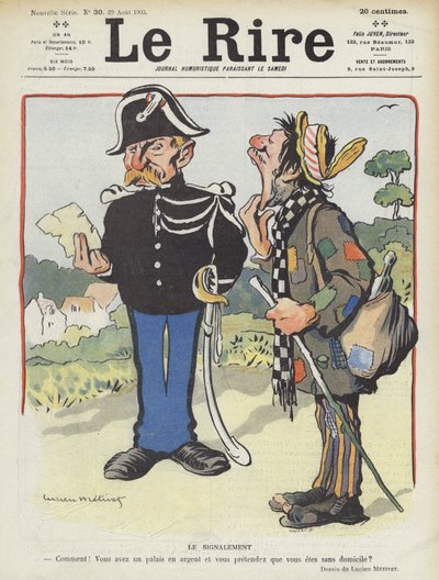 ル・リールのイラスト 作： Lucien Metivet