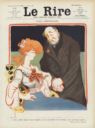 ル・リールのイラスト 作： Lucien Metivet