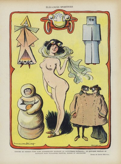 ル・リールのイラスト 作： Lucien Metivet